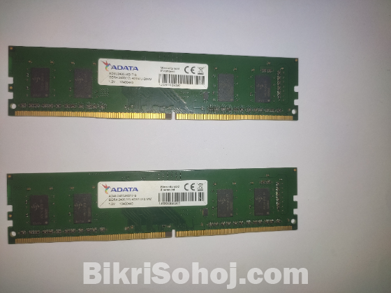 DDR4 2400mhz RAM 4gbx2 = 8gb